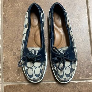 Coach boat shoes